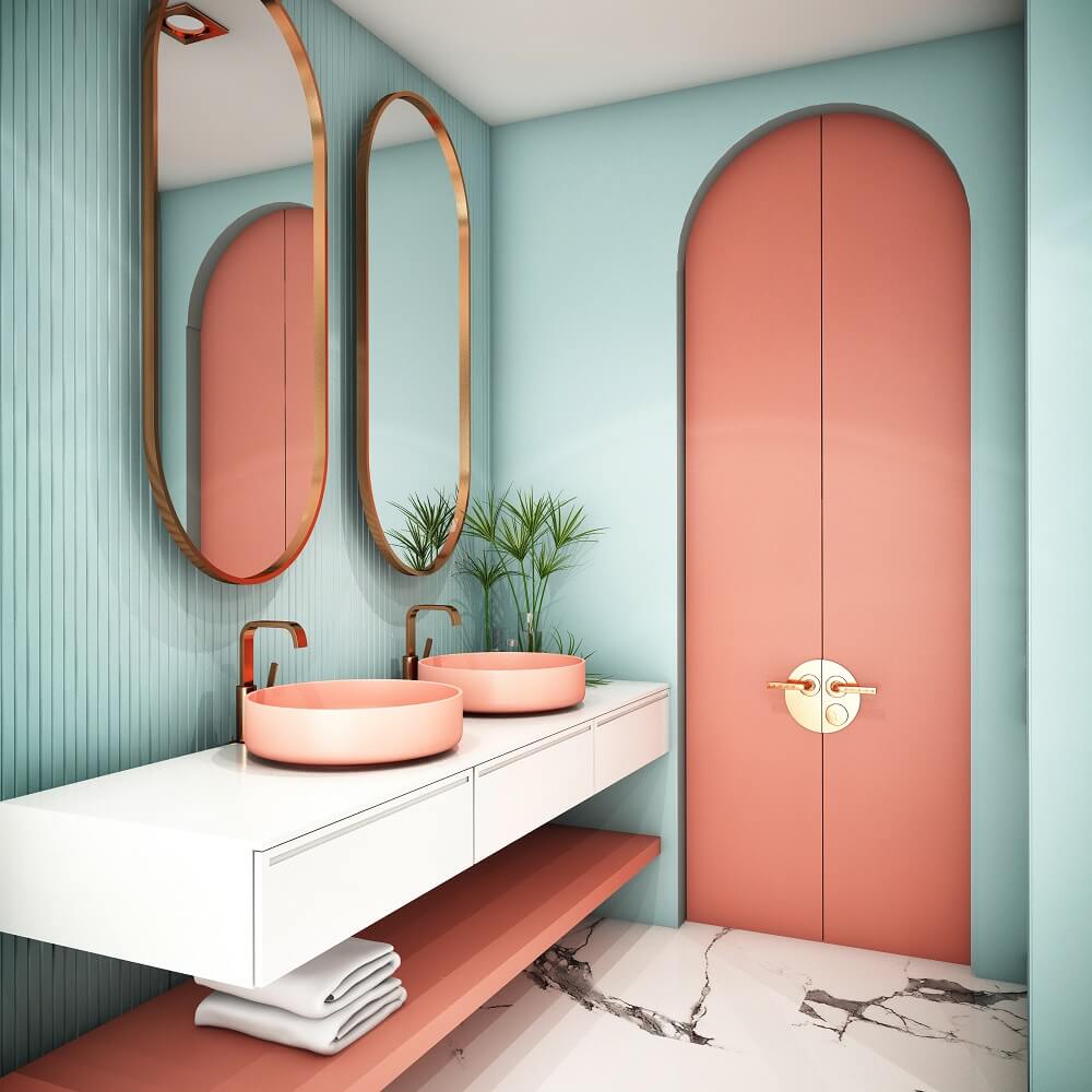 mueble de baño de lujo