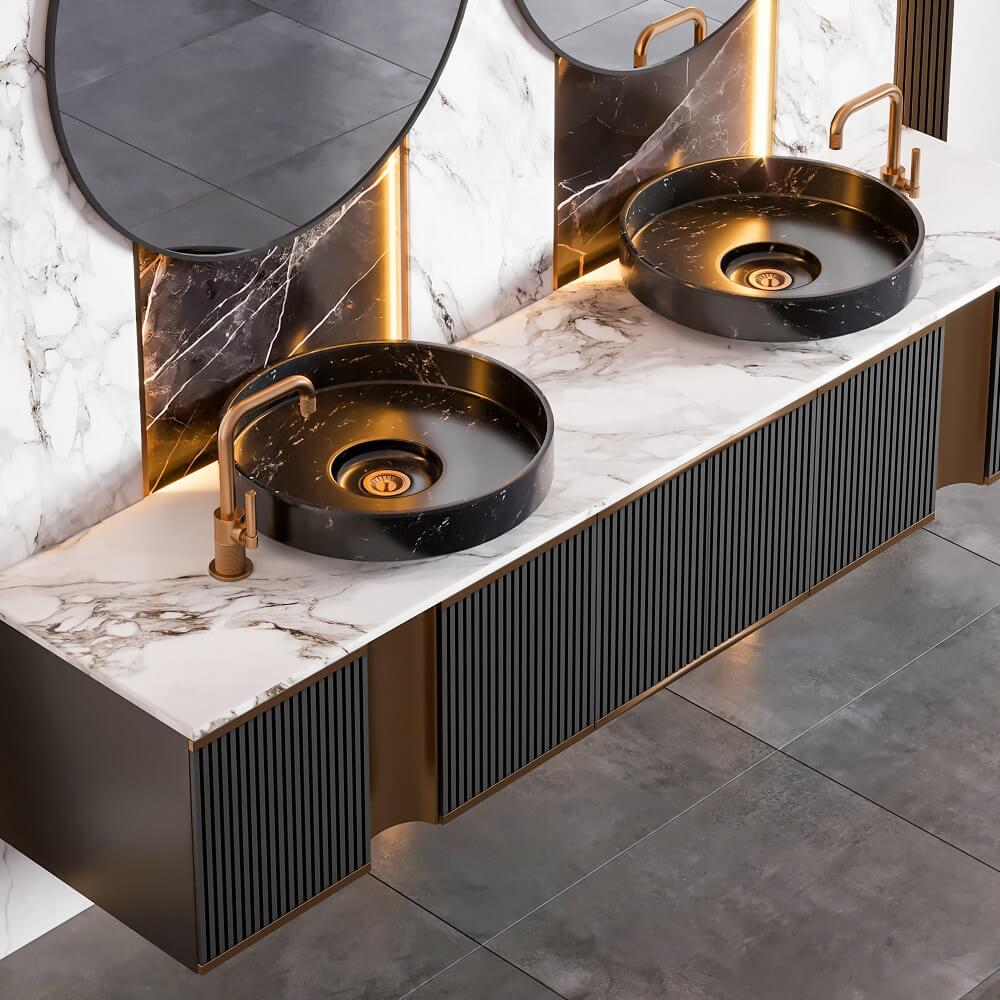 muebles baño lujo