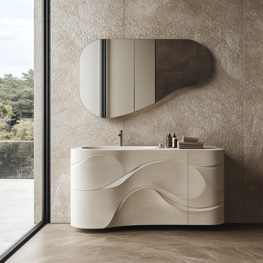 muebles de baño originales modernos